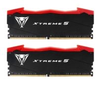 Оперативная память Patriot Viper Xtreme 5, DDR5, 32GB (2x16GB), 8200MHz, CL38, DIMM, с радиаторами, черный [PVX532G82C38K]