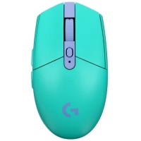 Мышь беспроводная Logitech G304 Lightspeed Mint, 12000 dpi, радиоканал, USB, кнопки - 6 [910-006380][910-006382]